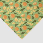 Collectie fruitmandje — Sinaasappels Tissuepapier (Detail)