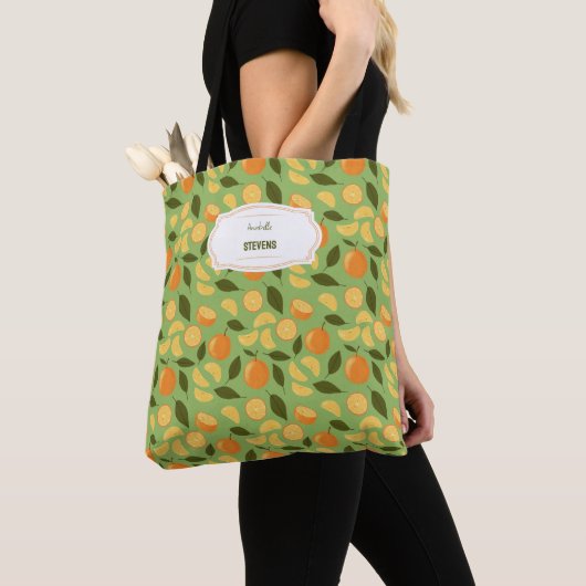 Collectie fruitmandje — Sinaasappels Tote Bag (Dichtbij)