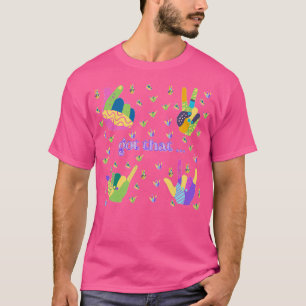 Collectie gebaren gebarentaal t-shirt