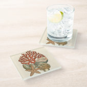 Collectie Glazen Onderzetter (Schuin)