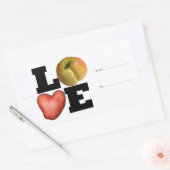COLLECTIE hart Aardappel Sticker (Envelop)