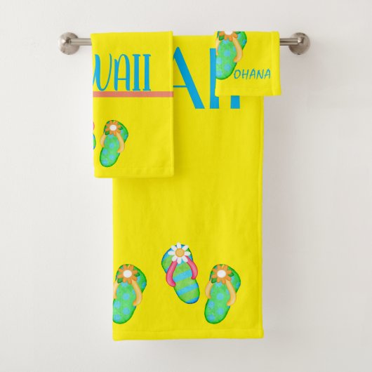 Collectie Hawaii Aloha Bad Handdoek (Insitu)