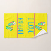 Collectie Hawaii Aloha Bad Handdoek (Handdoek)