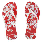 Collectie Hawaii Aloha - Dames en heren Teenslippers (Voetbed)
