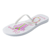 Collectie Hawaii Aloha - Dames en Teenslippers (Schuin)