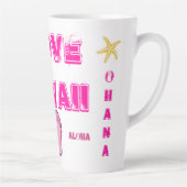 Collectie Hawaii Aloha Latte Mok (Rechts)