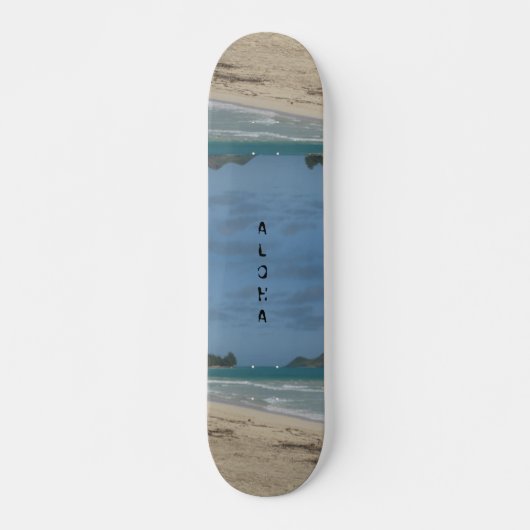 Collectie Hawaii Aloha Persoonlijk Skateboard (Voorkant)
