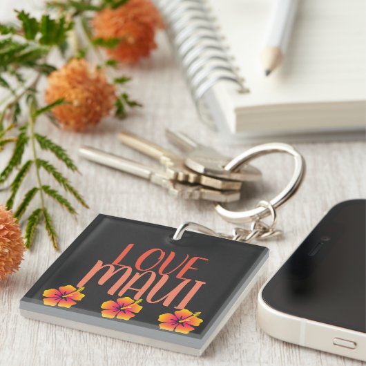 Collectie Hawaii Aloha - Sleutelhanger (Voorkant Rechts)