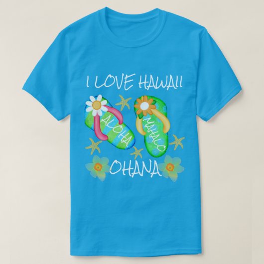 Collectie Hawaii Aloha T-shirt (Design voorkant)