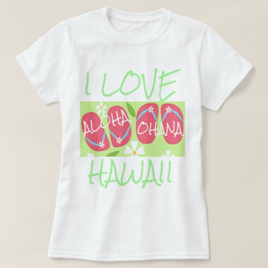 Collectie Hawaii Aloha T-shirt (Design voorkant)