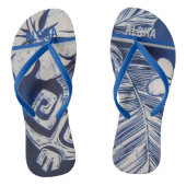 Collectie Hawaii Aloha Teenslippers (Voetbed)