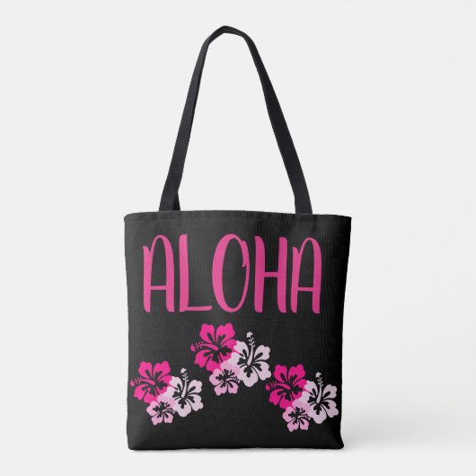 Collectie Hawaii Aloha Tote Bag (Achterkant)
