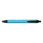 Collectie Hawaii Aloha - Zwarte Inkt Pen (Achterkant)