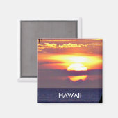 Collectie Hawaiiaanse Zonsondergangen Magneet (Voorkant / Achterkant)