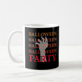 collectie in halloweenstijl koffiemok