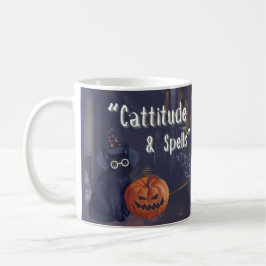 collectie in halloweenstijl koffiemok