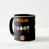 collectie in halloweenstijl mok (Voorkant links)