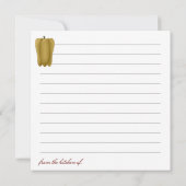 Collectie Kaart land van ontvangst (Achterkant)