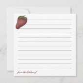 Collectie Kaart land van ontvangst (Achterkant)