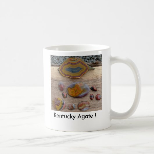 collectie, Kentucky Agate. Koffiemok (Rechts)