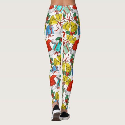 Collectie kerstmis leggings (Achterkant)