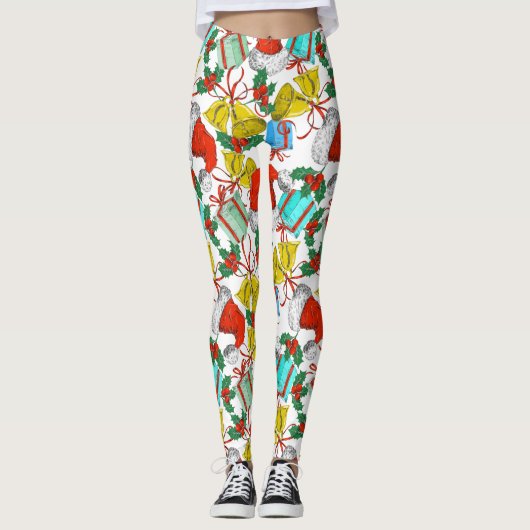 Collectie kerstmis leggings (Voorkant)