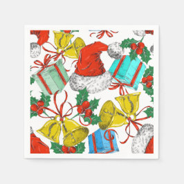 Collectie kerstmis servet