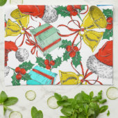 Collectie kerstmis theedoek (Gevouwen)