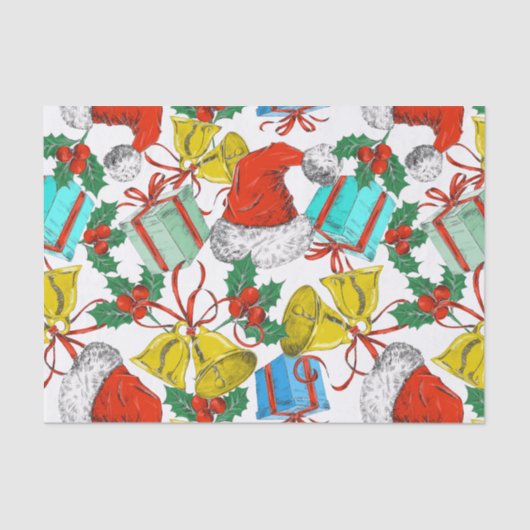 Collectie kerstmis tissuepapier (Voorkant)