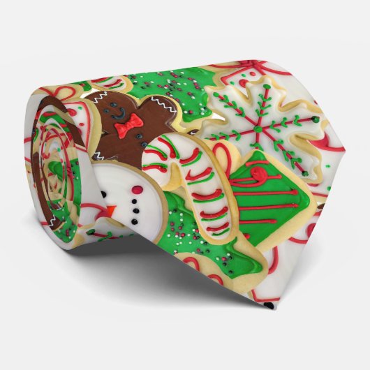 Collectie kerstsuiker stropdas (Opgerold)