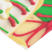 Collectie kerstsuiker tafelkleed (Gekanteld)