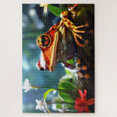 Collectie Kleurrijke kikkerpuzzels Legpuzzel (Verticaal)