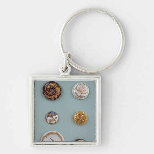 Collectie knoppen sleutelhanger (Voorkant)