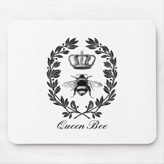 Collectie koningin bij door ThePreciousPast Muismat (Voorkant)