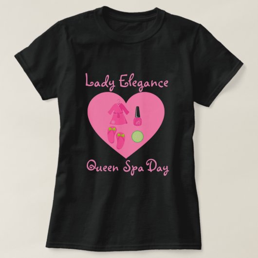 COLLECTIE LADY ELEGANCE T-SHIRT (Design voorkant)