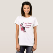 COLLECTIE LADY ELEGANCE T-SHIRT (Voorkant volledig)