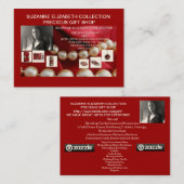 COLLECTIE LADY ELEGANCE VISITEKAARTJE (Voorkant / Achterkant)