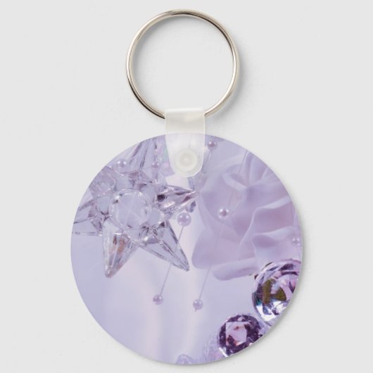 collectie "Lavender Star and Crystals" Sleutelhanger (Voorkant)