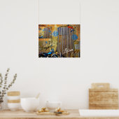 Collectie Lissabon-reizen Poster (Keuken)