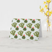 Collectie Llamarama| Cactus-patroon Kaart (Gele Bloem)