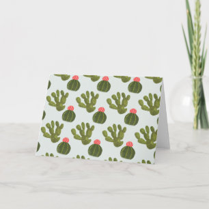 Collectie Llamarama  Cactus-patroon Kaart