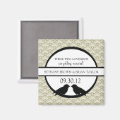 Collectie Lovevogels Sparen de Magnet van de Datum (Voorkant / Achterkant)