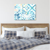 Collectie Medallion Medley Canvas Afdruk (Insitu (Slaapkamer))