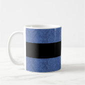 Collectie met blauw huwelijk koffiemok (Links)