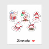Collectie met kerst sticker (Vel)