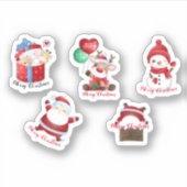 Collectie met kerst sticker (Voorkant)