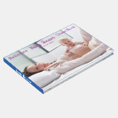 Collectie met Kerstmis Baby shower Gastenboek (Hoek)