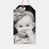 Collectie met kerstwensen cadeaulabel (Achterkant)