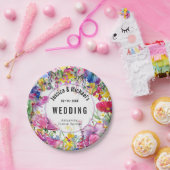 Collectie Met namen en datum 💗 Papieren Bordje (Feest)