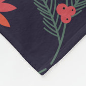 Collectie met stijl met kerstmis H Fleece Deken (Hoek)